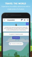 Screenshot 1: SimpleMMO - The Lightweight MMO