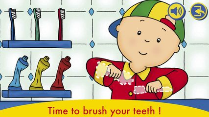 Screenshot 1: A Day with Caillou