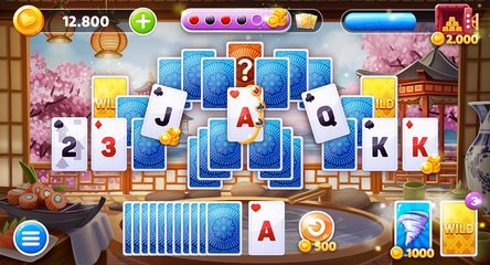 Screenshot 3: Solitaire Voyage Tripeaks Card