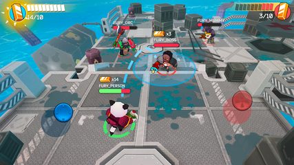 Screenshot 5: Fury Wars online shooter games