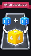 Screenshot 2: Match Block 3D - 2048 Merge Ga