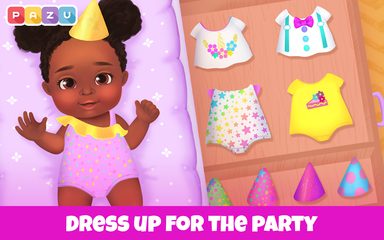 Screenshot 4: Baby Birthday Maker Game