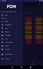 Screenshot 11: FCM - Career Mode 22 Database & Potentials