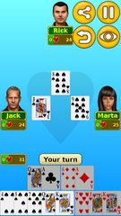 Screenshot 1: Hearts