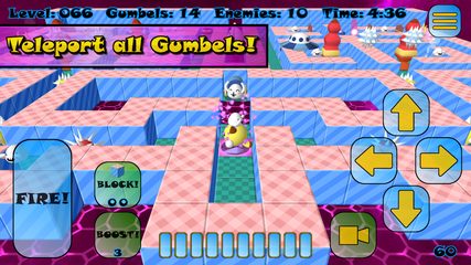Screenshot 3: Gumbelmon: 3D Labyrinth Classic Arcade Maze Run