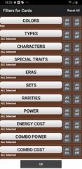 Screenshot 18: Database for Super Ball TCG