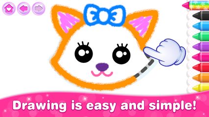 Screenshot 14: Bini Kids Drawing Games for Girls! Toddlers Apps!