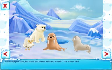 Screenshot 14: Polar Bear Cub - Fairy Tale with Games Free