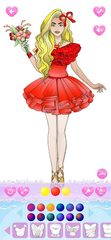 Screenshot 2: Wedding Coloring Dress Up Game