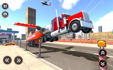 Screenshot 11: Flying Oil Tanker Truck Games