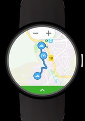 Screenshot 3: GPS Tracker for Wear OS (Android Wear)