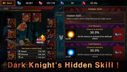 Screenshot 7: Dark Knight : Idle RPG game