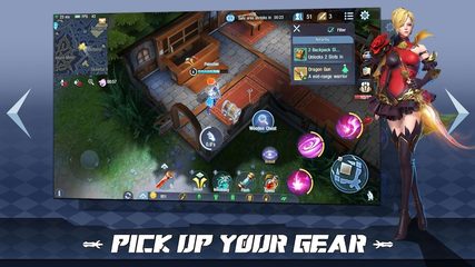 Screenshot 4: Survival Heroes - MOBA Battle