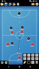 Screenshot 1: Coach Tactic Board: Futsal