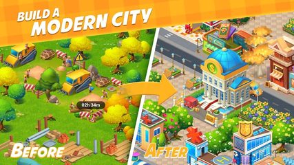 Screenshot 3: Farm City: Farming & Building