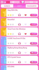 Screenshot 1: Kpop Piano Game: Color Tiles