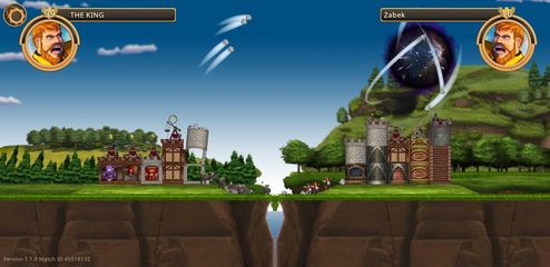 Screenshot 1: Siege Castles - A Castle Defense & Building Game