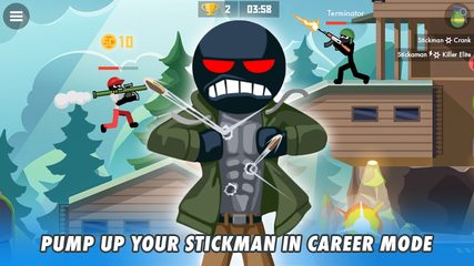 Screenshot 7: Stickman Combats: Multiplayer Stick Battle Shooter