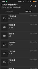 Screenshot 3: RPG Simple Dice
