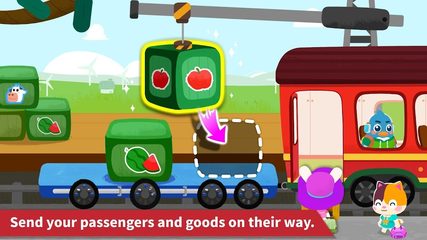 Screenshot 2: Baby Panda's Train