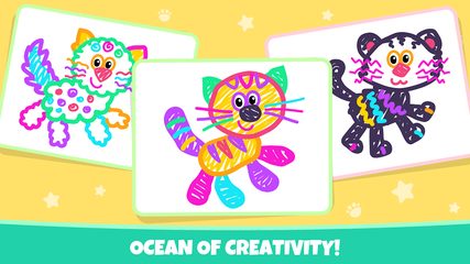 Screenshot 7: Pets Drawing for Kids and Toddlers games Preschool