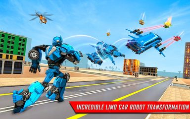 Screenshot 11: Limo Robot Car Game:Robot Game