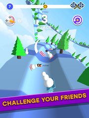 Screenshot 8: Snowman Race 3D PRO
