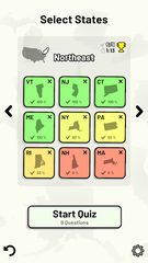 Screenshot 3: US States Quiz - Maps, Flags, Capitals & More