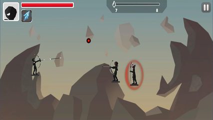 Screenshot 4: Stickman Bow: Element Archer