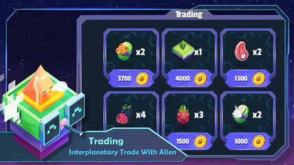 Screenshot 3: SciFarm - Farming Game in the space, City-building