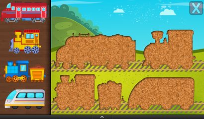Screenshot 10: Trains Jigsaw Puzzles for Kids