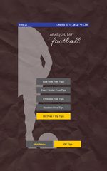 Screenshot 9: Analysis for Football