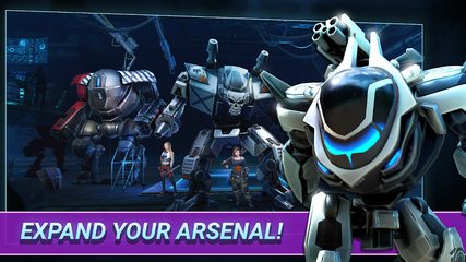 Screenshot 2: Mech Tactics: Fusion Guards