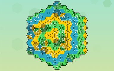 Screenshot 6: Aurora Hex - Pattern Puzzles