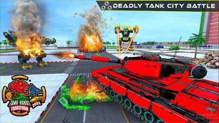 Screenshot 2: Tank Robot Transform War 2021