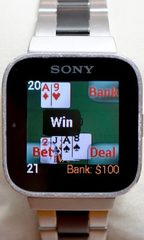 Screenshot 3: Blackjack for SmartWatch