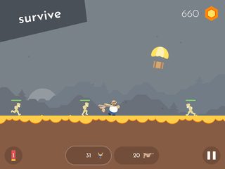 Screenshot 5: Slingshots vs. Zombies