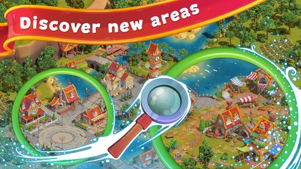 Screenshot 2: Gem Valley - Match & Restore
