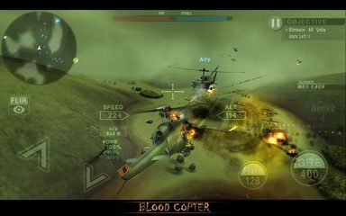 Screenshot 1: BLOOD COPTER
