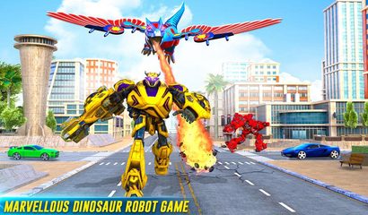 Screenshot 8: Dino Transform Robot Car Game