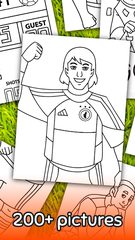 Screenshot 20: Football coloring book game