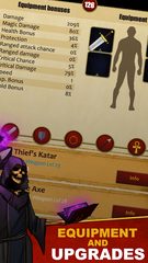 Screenshot 3: Infinite Dungeons( Clicker / Idle  RPG )