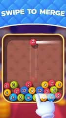Screenshot 1: Bubble Buster 2048