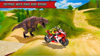Screenshot 6: Bike Racing Dino Adventure 3D