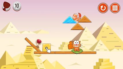 Screenshot 9: Hungry cat: physics puzzle game