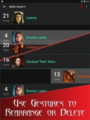 Screenshot 12: Initiative Tracker for D&D