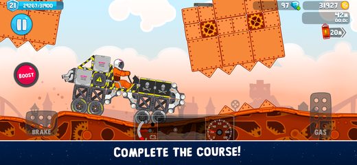 Screenshot 3: RoverCraft Space Racing 4+