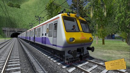 Screenshot 1: Indian Local Train Simulator