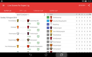 Screenshot 12: Live Scores for Super Lig 2021/2022