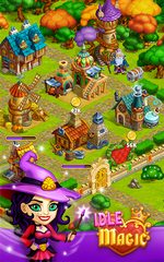 Screenshot 1: Idle Magic - Click Away City